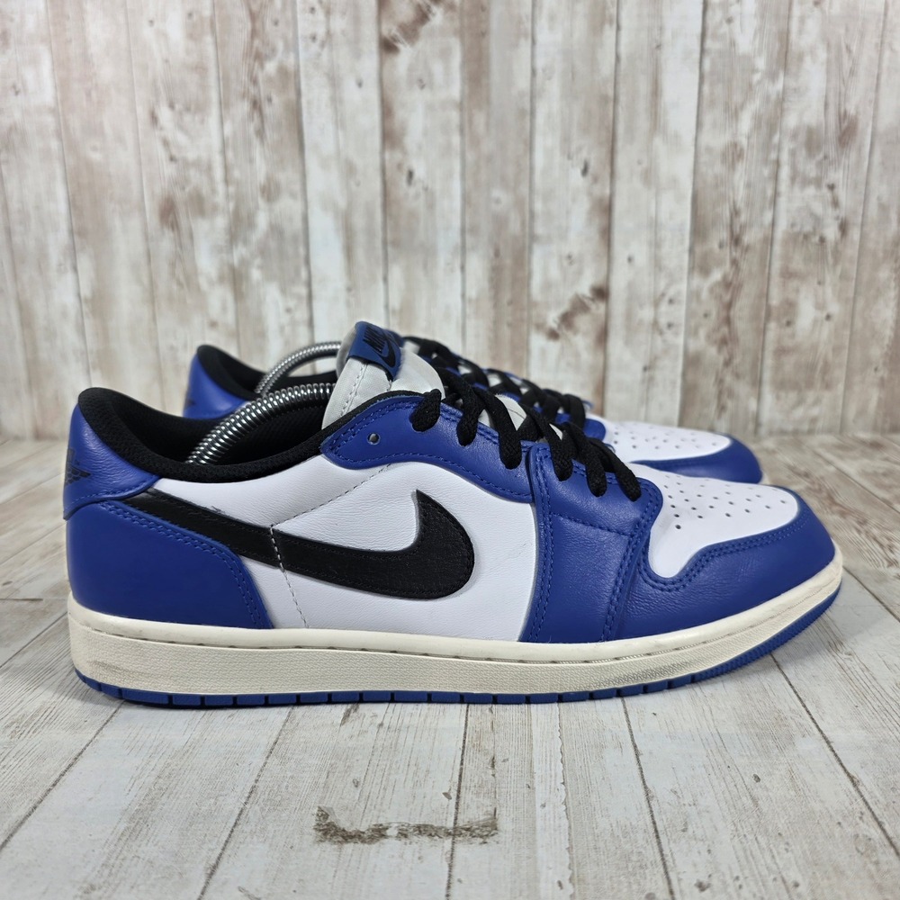Jordan 1 Retro Low OG Game Royal White Black Mens CZ0790-140 2024 Size 11 - Picture 1 of 8